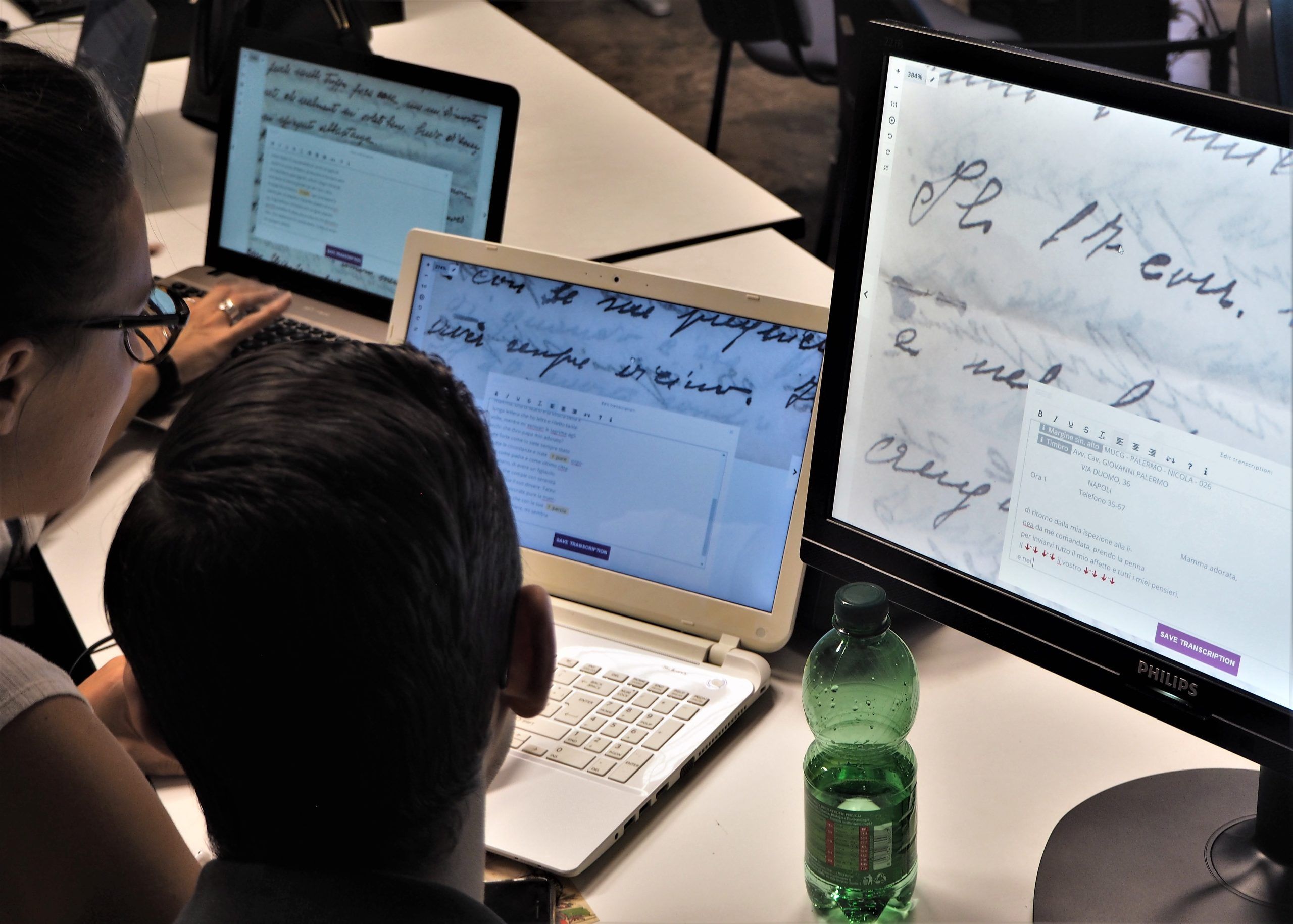 Europeana Transcribe on Transcribathon.eu